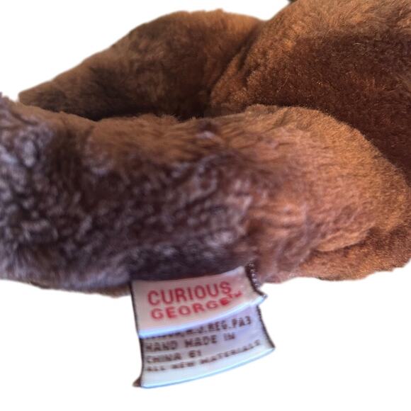 GUC Gund Stuffed Monkey Curious George Soft Cuddly Stuffie - Picture 3 of 6